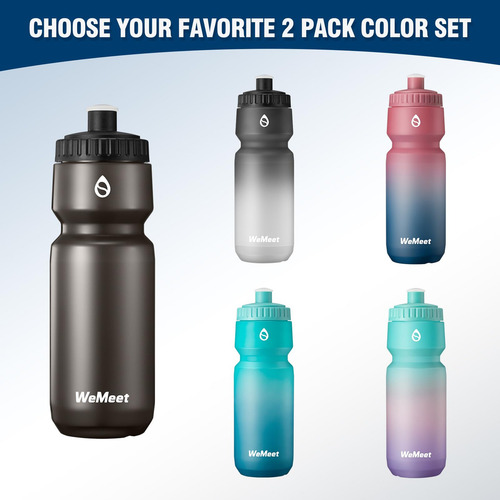 Botella De Agua For Bicicleta De 2 Piezas Con Válvula De