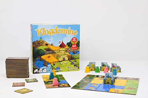 Kingdomino Juego De Mesa Familiar Estrategia 2-4 Jug Ingles