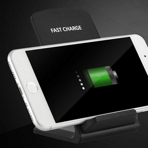 Cargador Y Soporte Inalambrico Para Celular Qi 15 W Dimm
