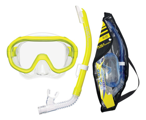 Tusa Sport Mini-kleio Junior Máscara Y Snorkel Combo Bag), F