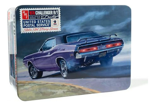 Maqueta Dodge Challenger Usps 1970 Amt 1:25 Escala