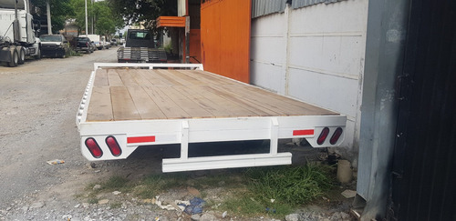 Remolque Traila Plataforma Cama Alta Camion Qro