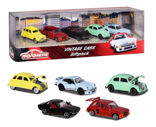  Majorette Autos Vintage,  Escala 1:64,metalico. 