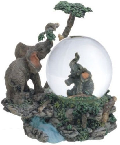 George S. Chen Imports S . Snow Globe Elephant