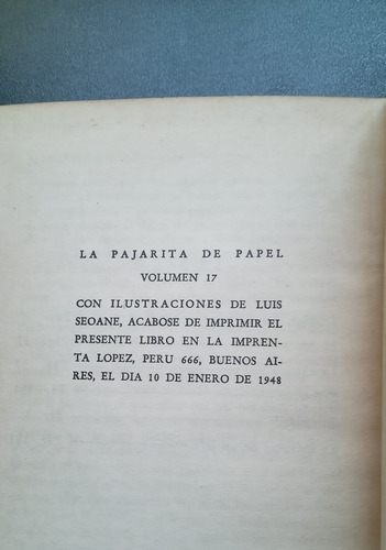 El Muro Jean Paul Sartre Editorial Losada 1948 (Usado)