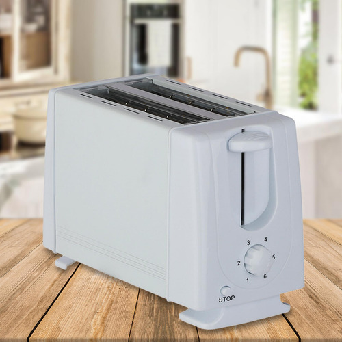Torradeira Elétrica Máquina De Café Da Manhã Branco