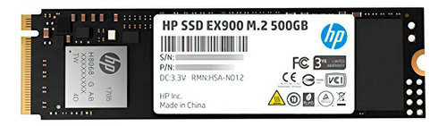 Unidad De Estado Solido Ssd Hp Ex900 500gb 2100 Mb/s M2