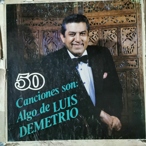 Disco Lp: Luis Demetrio- 50 Canciones Album 5 Lps