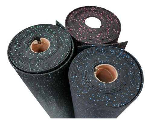 Tapete/piso Gym Pesado Espesor 9mm X Ancho 1mxlargo 5m