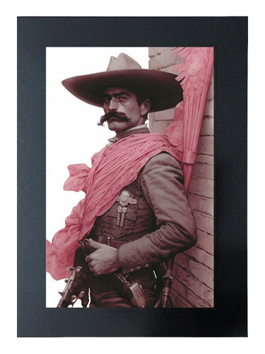 Cuadro De Emiliano Zapata El Atila Del Sur # 6