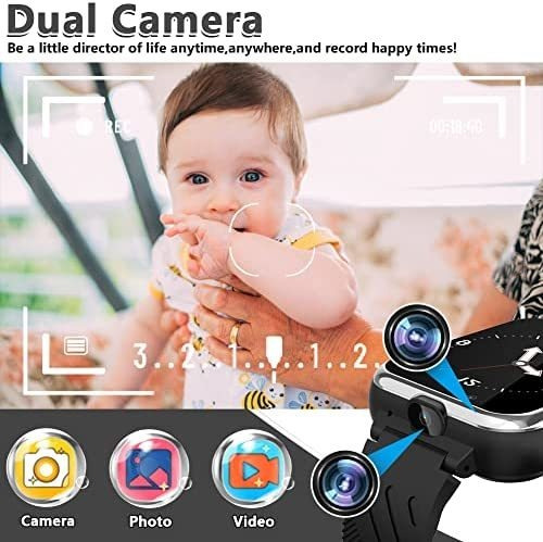 Reloj Inteligente P/niños Ovv De 3-12 Años - Negro