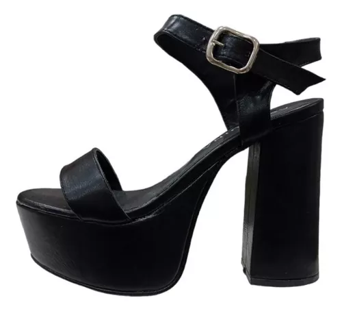 Zapatos Taco Alto, Negros Mujer | MercadoLibre 📦