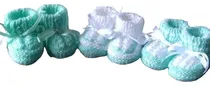 Comprar Escarpines De Lana Para Bebes, Diferentes Tamaños Y Colores