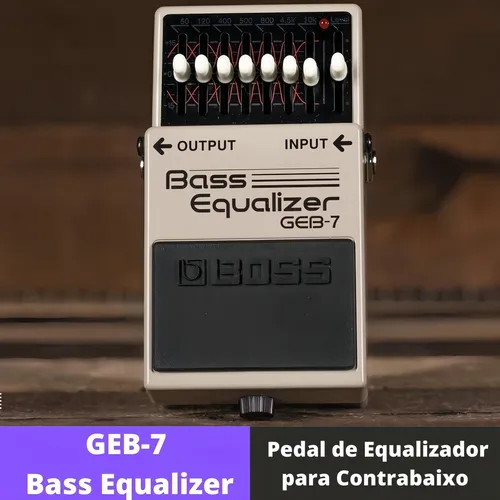 BOSS GEB-7 [Bass Equalizer] ｜イケベ楽器店オンラインストア