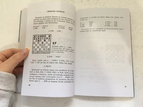 Manual de Aberturas de Xadrez : Volume 1 : Aberturas Abertas