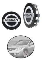 Comprar Par De Centros De Rin  Nissan Altima 2007-2013 Negro 54 Mm