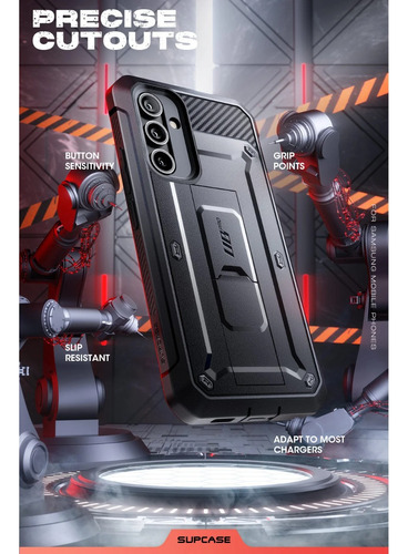Case Militarizado 360° Supcase Para Galaxy A54 5g Negro