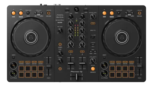 Pioneer DDJ-FLX4 DJコントローラー Controlador Portátil De Grafite Pioneer Dj Ddj-flx4 De 2 Can