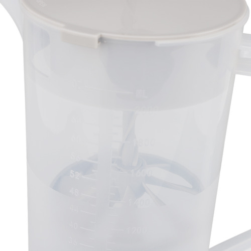 Licuadora Extractora Manual De 2000 Ml, Escala Transparente