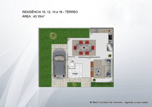 Imagem 22 de 30 de Sobrado Em Condomínio Com 3 Dormitórios À Venda Com 105m² Por R$ 598.900,00 No Bairro Uberaba - Curitiba / Pr - M2ub-rbg161718
