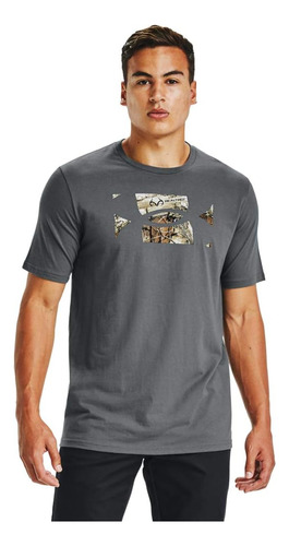 Under Armour Polera Con Relleno De Camuflaje Para Hombre, 