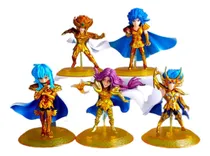 Comprar Figuras Caballeros Del Zodiaco (5 Piezas) Armadura Dorada