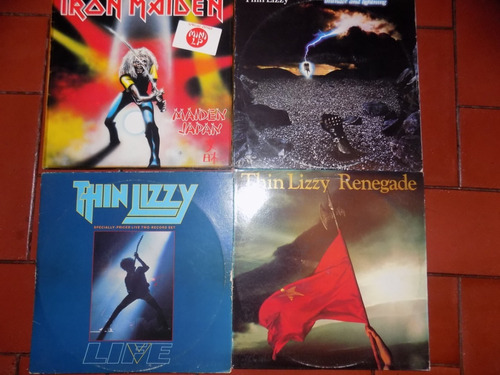 Thin Lizzy, Iron Maiden, Lps Importados , Tigers Of Pan Tang