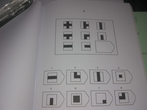Test De Matrices Progresivas. Escala Avanzada. Raven (2005). (Usado)