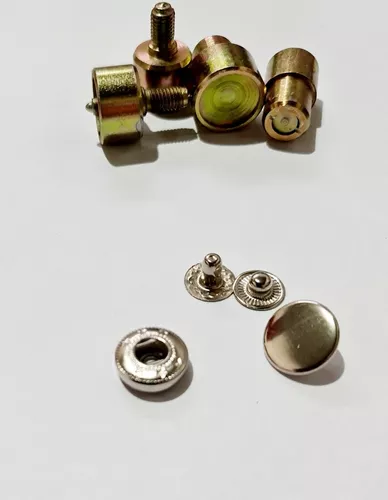 Broches A Presión 12mm Merceria Botones Metal Marroquineria