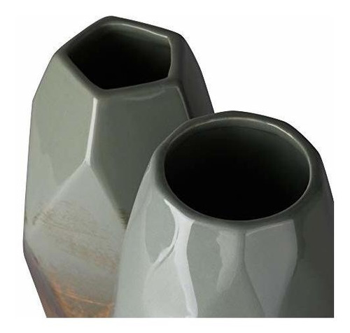 Set De Jarrones Cerámica Geométricos Modernos Minimalistas