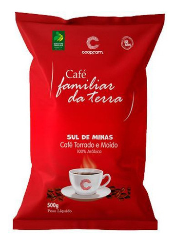 Kit 2x: Café Familiar Da Terra Sustentável Moído Coopfam