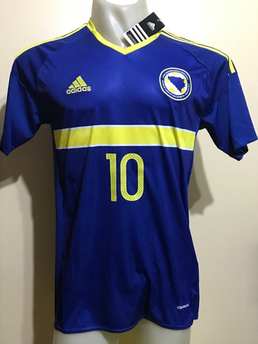 Camiseta Bosnia Euro Francia 2016 Pjanic #10 Barcelona T. L