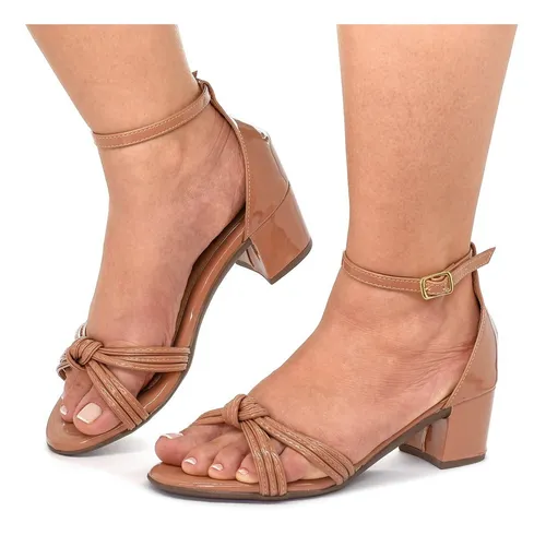 Sandalia Feminina Salta Baixo Confort vel Original Barato