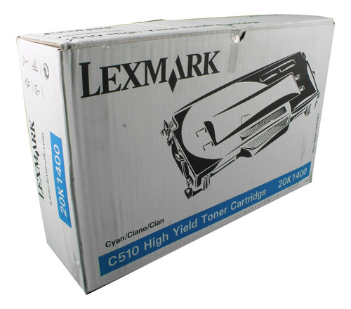Lexmark 20k Cartucho De Tóner Cian