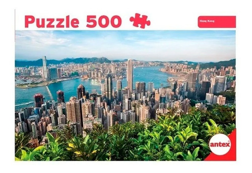 Rompecabeza Puzzle Hong Kong X 500 Piezas Antex 3056
