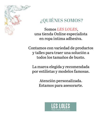 Imagen 7 de 7 de Relleno De Silicona Aumento Ropa Malla Push-up Les Loles