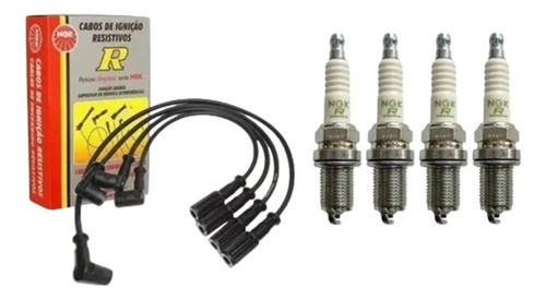 Cables Y Bujias Ngk Fiat Palio Siena Punto Idea 1.4 8v Fire