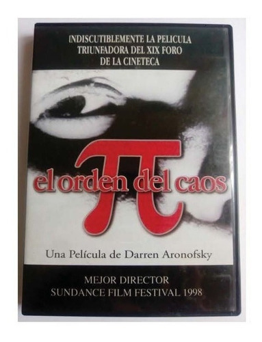 Dvd Pi, El Orden Del Caos Pi Fe En El Caos Darren Aronofsky (Usado)
