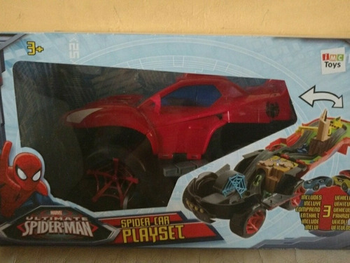 Carro Spiderman- Carro Hombre Araña Play Set.