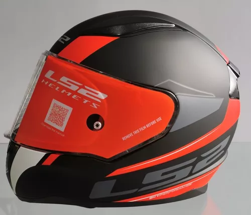 Casco moto ls2-353 supreme rojo + obsequio pinlock LS2