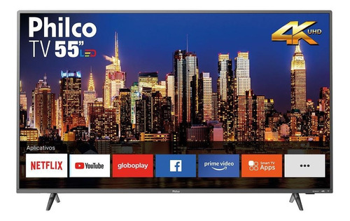 Smart TV Philco PTV55F62SNT DLED 4K 55" 110V/220V