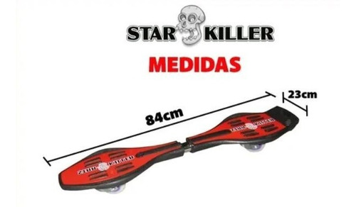 Skate Air Waveboard Patineta 2 Ruedas Starkiller Bolso + Acc