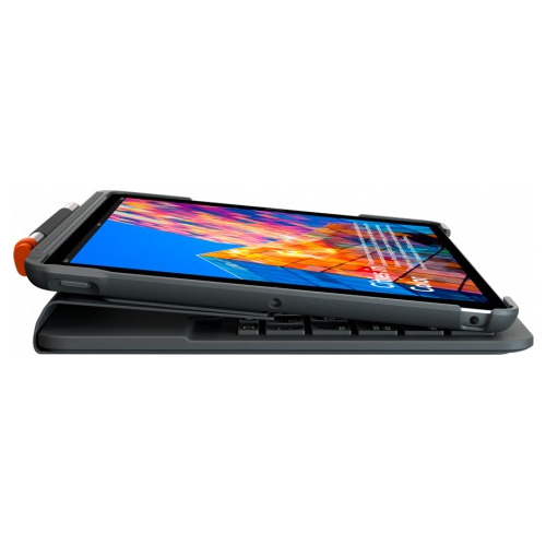 Capa Com Teclado Slim Folio Para Ipad 3ª Geração Logitech Preto