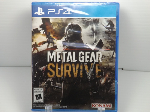 Metal Gear Survive Ps4 Fisico Nuevo Y Sellado 