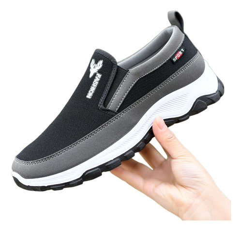 Zapatillas Casuales Para Hombre Con Suela Suave Y Transpirab