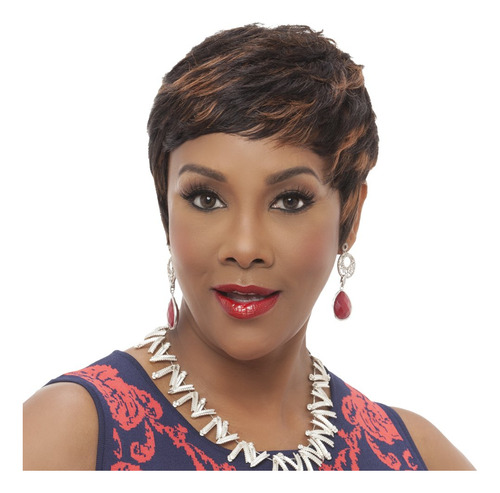 Vivica A. Fox Hh-carita Express, Media Peluca, Fibra Sinttic