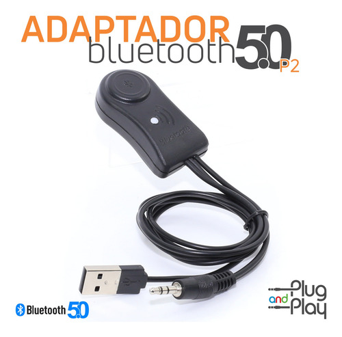 Adaptador Bluetooth Carro Usb P2 Automotivo Plug And Play