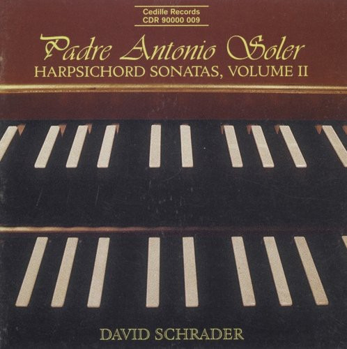 David Schrader Sonatas Para Clavecín Ii Cd