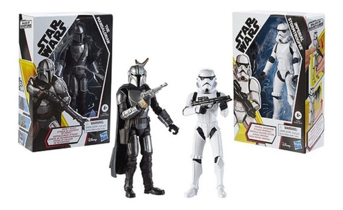 Pack Mandalorian + Imperial Stormtrooper Galaxy Of Adventure