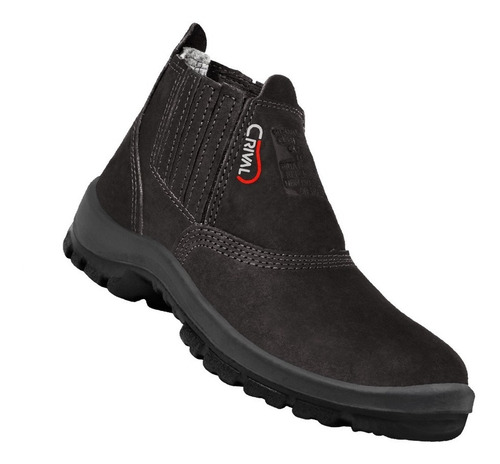 Imagen 1 de 1 de Zapato Calzado De Trabajo Cuero Nobuck